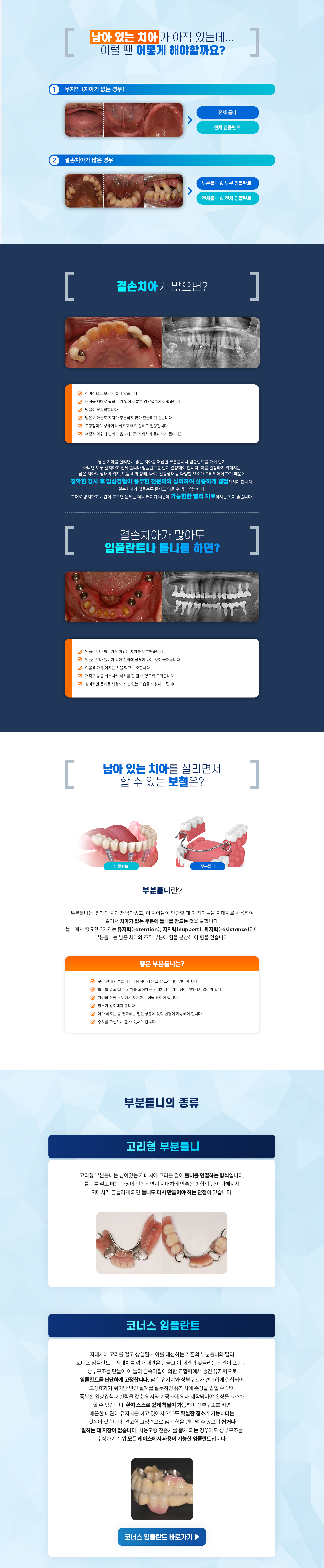 전체틀니와 부분틀니