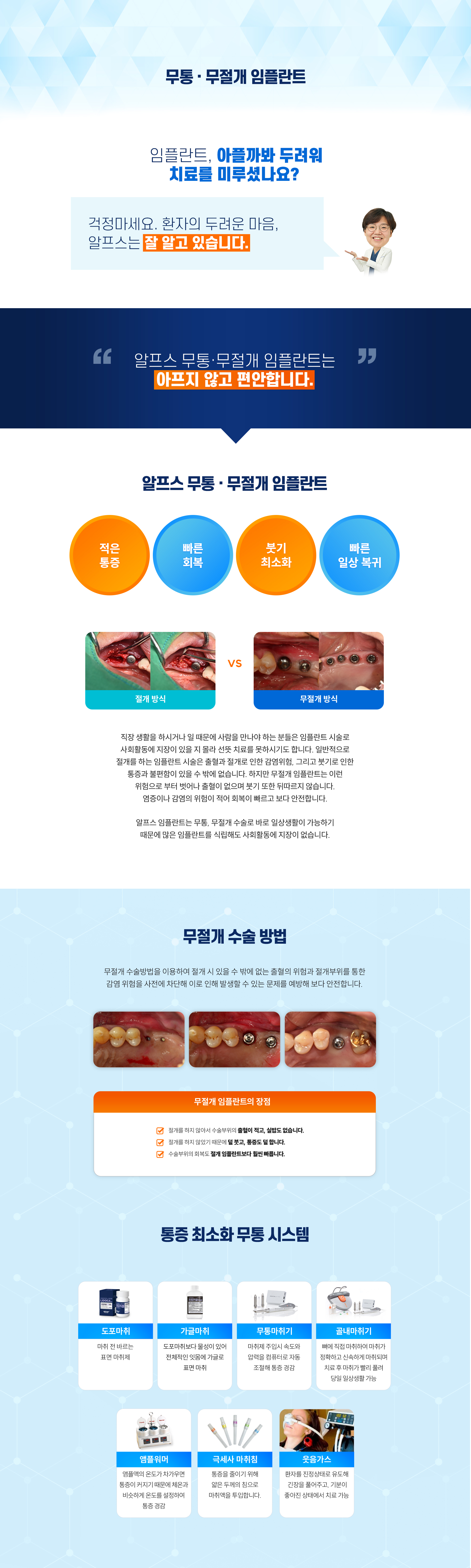 알프스 임플란트의 특별함